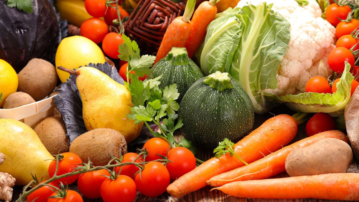 Obst und Gemüse sind gesund